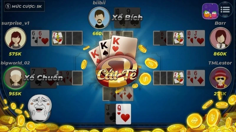 cach choi bai cat te 1 Giới thiệu bài cát tê